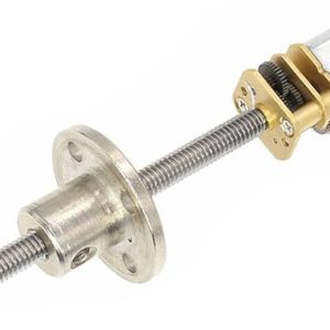 12GA-N20 500RPM 12V 55mm Screw thread reduction motor
