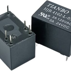 HJR-4102-L-12V 6 Foot 12VDC Power Relay