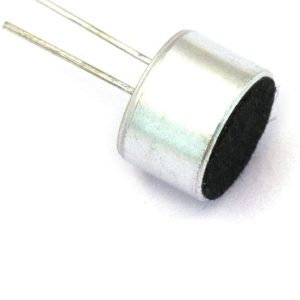 Electret condenser pickup microphone